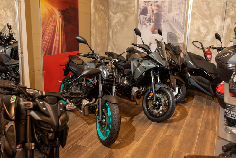 Monster Bike motos de muestra